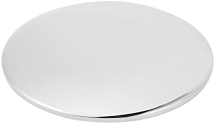 Silver Zinc Alloy Sewer Drain Cover for Sink Bathtub and Laundry