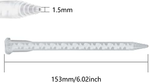 Huiyinxuan 21-Element Epoxy Mixing Nozzle Tips 10 Pieces 1
