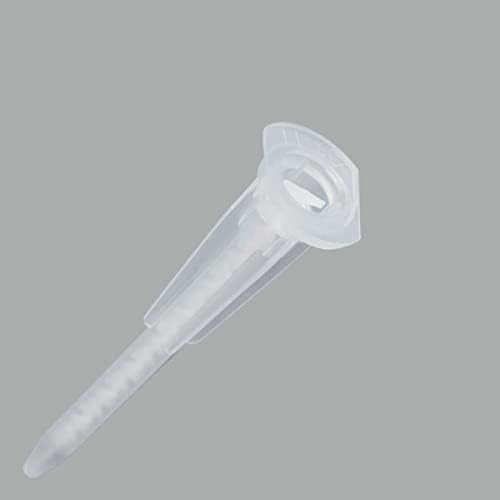 50PCS Epoxy Mixing Nozzle Static Mixer Tips for 50ml Resin Cartridges