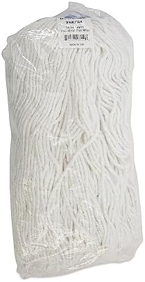 Boardwalk Cut-End Lie-Flat Wet Mop Head 16oz White