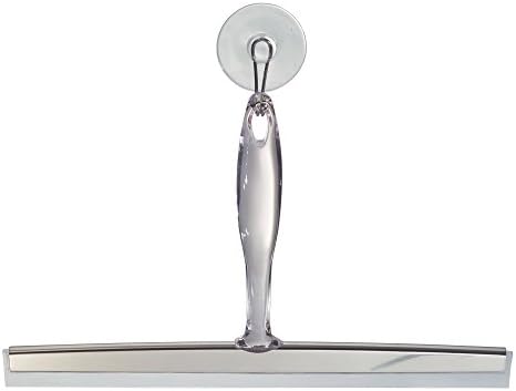 InterDesign Zia Squeegee Set of 4 - Clear
