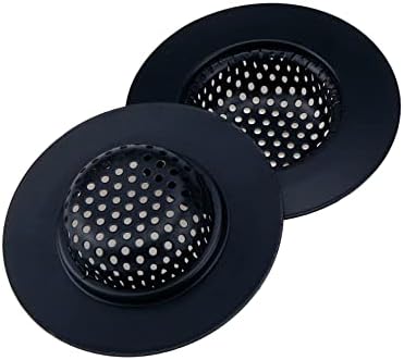 Antrader Kitchen Sink Strainer 2 Pack Black 3 Top 15 Basket