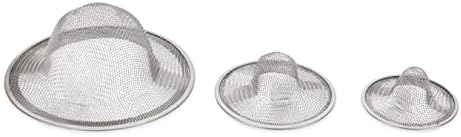 Camco Drain Strainers 3-Pack - Prevent Clogs Keep Plumbing Clean