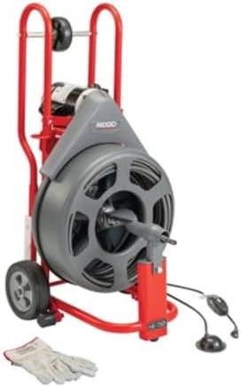 RIDGID 83557 58 Open Cage Drum Auger with 100 IW Cable