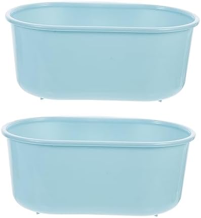 FOYTOKI 2Pcs Multifunctional Hanging Sink Drain Basket
