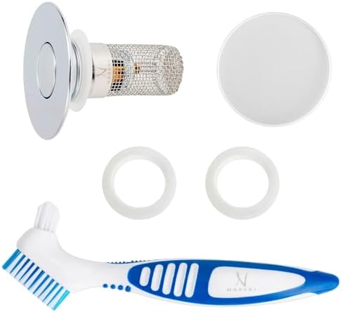 NNaseri Bathroom Sink Drain Strainer - Durable Includes Stopper