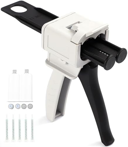 11 AB Epoxy Glue Gun Kit with Holder and Push Rod