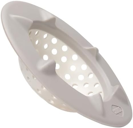 Clorox KeptClean Kitchen Sink Strainer 2-Pack Almond Cream