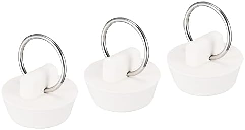 Uxcell Rubber Sink Plug 3pcs for 1 to 1-116 Drains