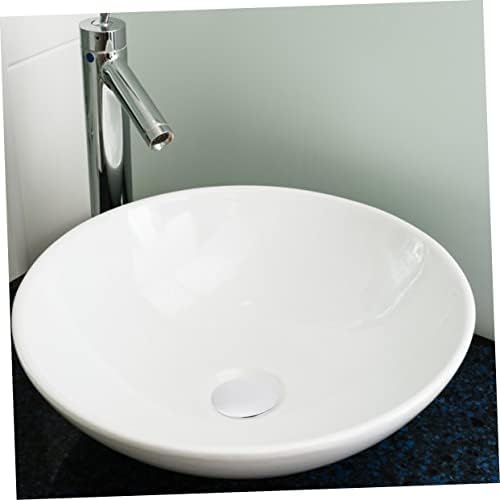 Silver Zinc Alloy Sewer Drain Cover for Sink Bathtub and Laundry
