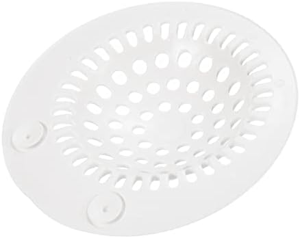 METALLIXITY Shower Drain Hair Catcher 24 x 063 White 1