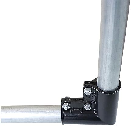 Aiwaiufu 4-Pack Galvanized Aluminum Gate Corners