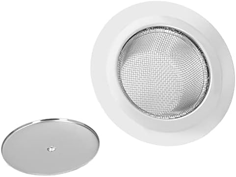Estink 2pc Stainless Steel Sink Strainer with Lids