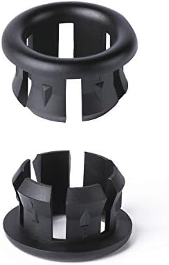 VRSS 6-Claw Sink Overflow Cap 6Pcs Black 1