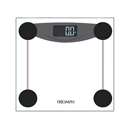 Triomph Digital Body Weight Scale with Step-On Tech and LCD Display 1