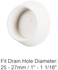 Uxcell Rubber Sink Plug 3pcs for 1 to 1-116 Drains