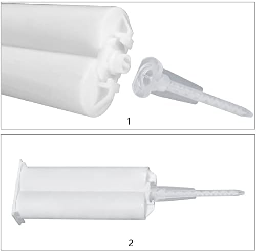 50PCS Epoxy Mixing Nozzle Static Mixer Tips for 50ml Resin Cartridges