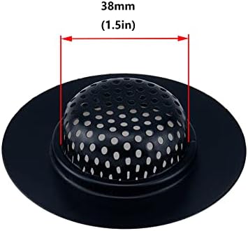 Antrader Kitchen Sink Strainer 2 Pack Black 3 Top 15 Basket