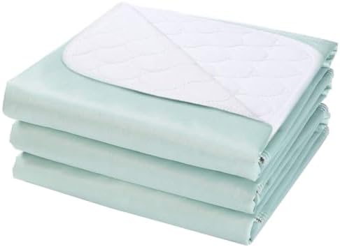 MBJERRY Washable Waterproof Incontinence Bed Pads - 24 x 34 Inch