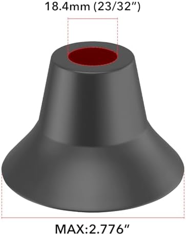 POPULO Electric Plunger Toilet Replacement Head 1