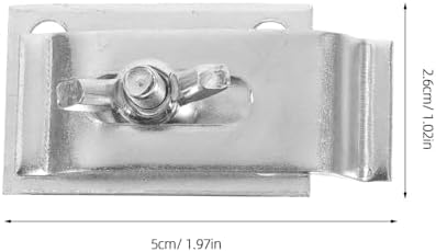 Gadpiparty 48 Sets Stainless Steel Sink Clips Kit 1