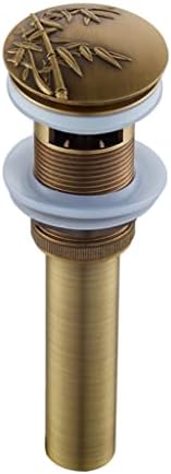 Haoyull Copper Bathtub Plug with Overflow Drain