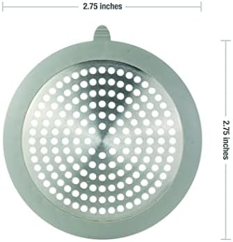Danco 11040P 2-Pack Drain Hair Catcher for Sink and Tub