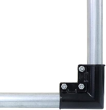 Aiwaiufu 4-Pack Galvanized Aluminum Gate Corners