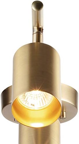 Globe Electric Pratt 4-Light Track Lighting Matte Brass Gold 1