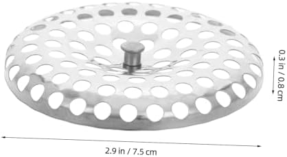 Amosfun Stainless Steel Shower Drain Cover with Hair Catcher
