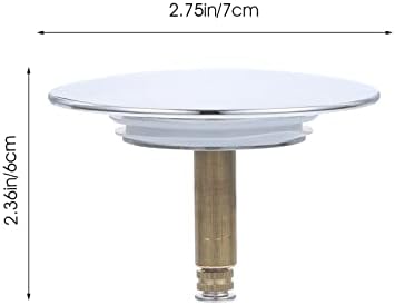 Cabilock Copper Bathtub Drain Plug Stopper