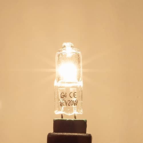 EKSAVE G4 20W Halogen Bulbs 12V 12 Pack Dimmable