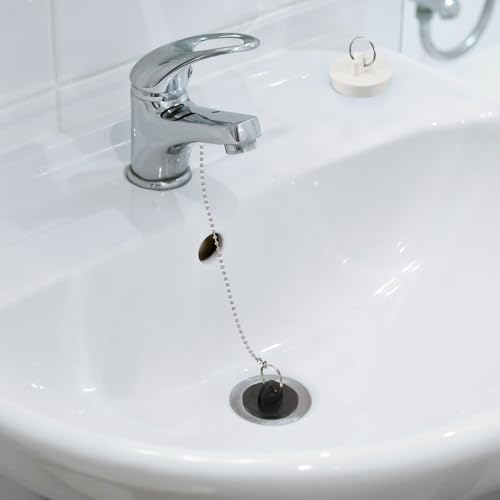 Uxcell 2Pcs Rubber Tub Stoppers for 1-12 Drains