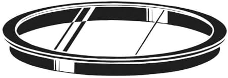 Kichler 6 Inch Accessory Lens Black 9536BK