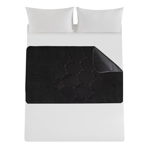 RIQINXIN Waterproof Reusable Bed Underpad 35x60in