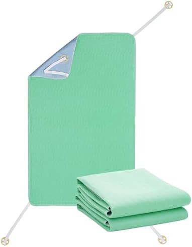 YEERSWAG Reusable Waterproof Bed Pads 2 Pack Green