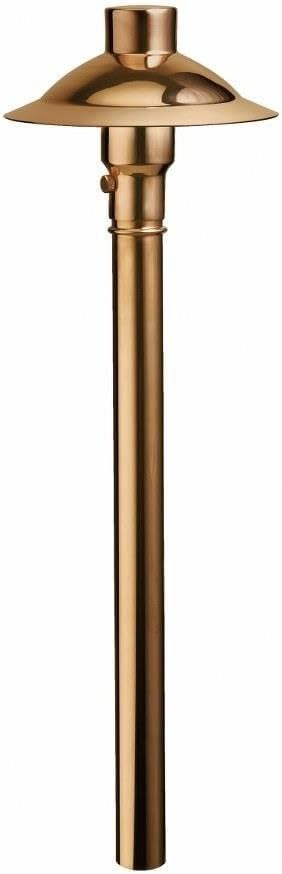 Kichler 15350CO Copper Path Light - 1-Light 12V