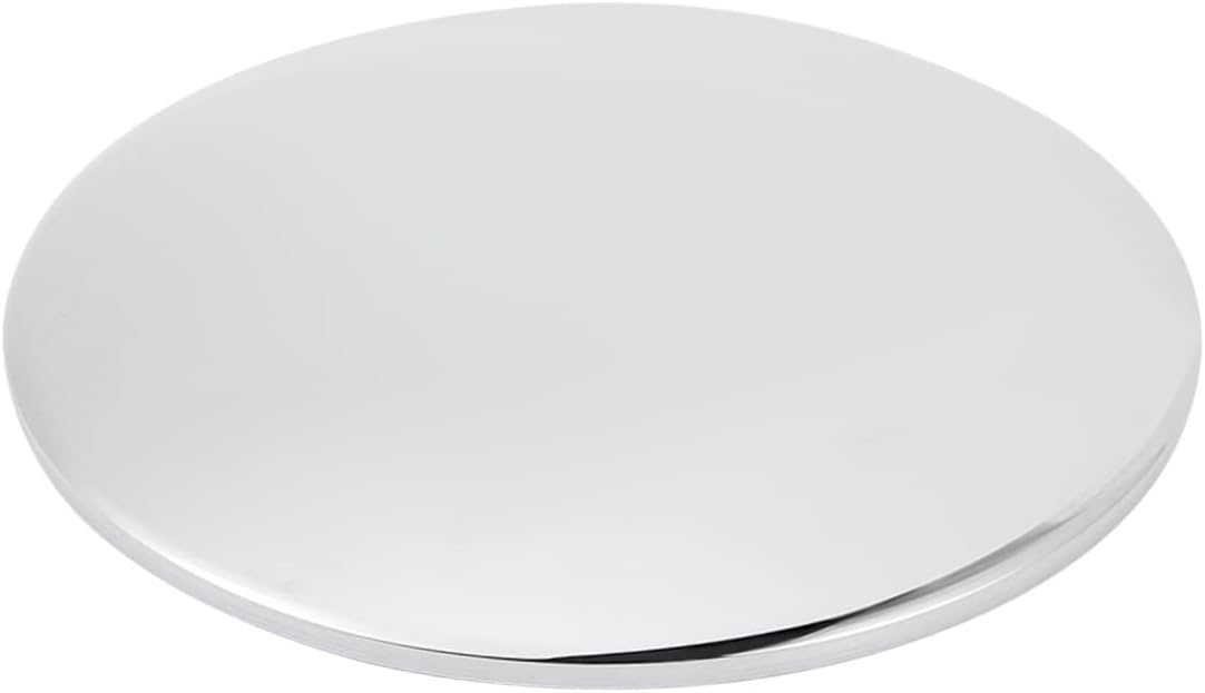 Silver Zinc Alloy Sewer Drain Cover for Sink Bathtub and Laundry