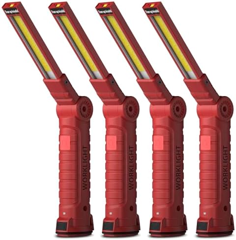 Coquimbo 4 Pack Rechargeable LED Work Lights