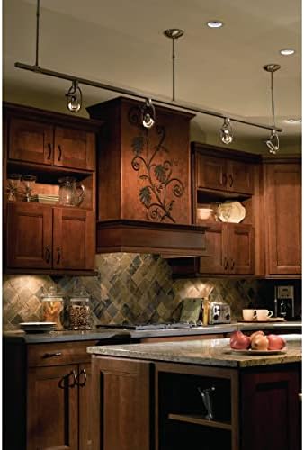 Progress Lighting AlphaTrak Track Section 12 Brushed Nickel