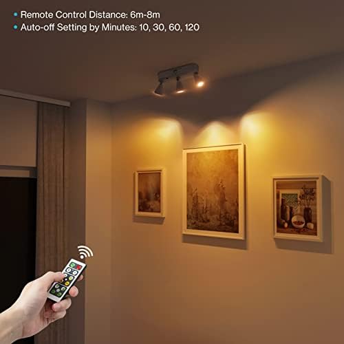 Olafus 2 Pack Wireless Picture Light with Remote Control 1