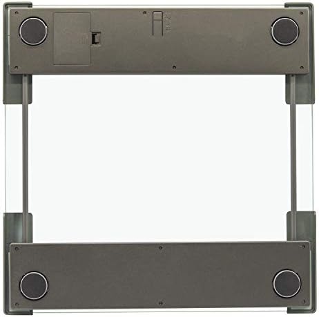 Taylor 400lb Digital Bathroom Scale with Clear Glass Platform