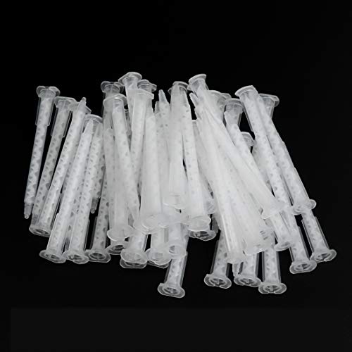 Xiaoyztan 50 Pcs Epoxy Mixing Nozzle Tip for AB Glue