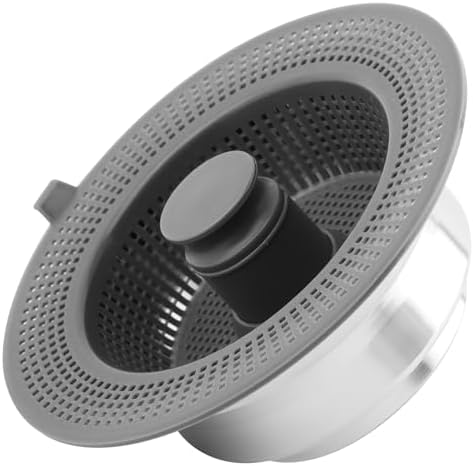 Homfanseec Kitchen Sink Drain Strainer with Deodorant