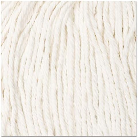 Boardwalk BWK2020CEA Cut-End Cotton Wet Mop Head - White