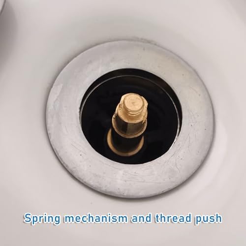 Vin Beauty 2 Pcs Sink Drain Stopper Replacement