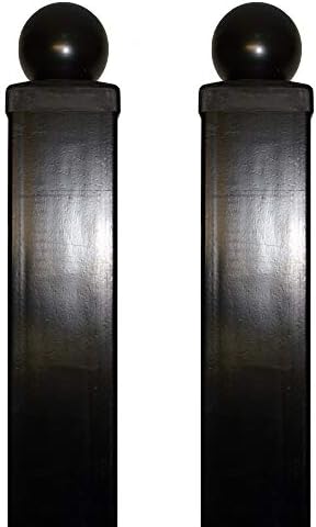 ALEKO Garden Gate Posts Set of 2 75 Ft x 24 Inch
