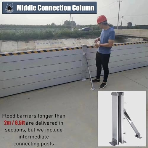 Heavy Duty Aluminum Flood Barrier for Front Door and Gates