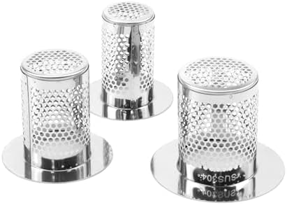 Faotup 3Pcs Stainless Steel Sink Strainer for Kitchen and Bathroom