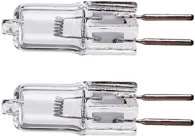 Othmro 2Pcs 50W 24V Halogen Bulbs G53 Warm White 1